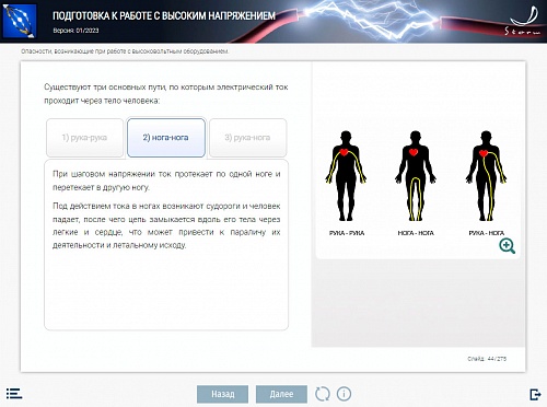 МОМ «Подготовка к работе с высоким напряжением»