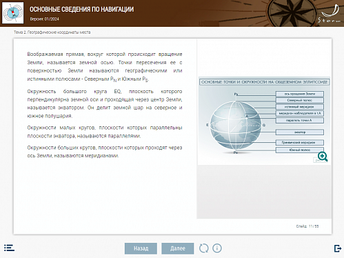 МОМ «Основные сведения по навигации»