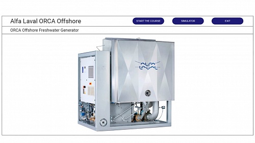 МТП «‎Генератор пресной воды «ALFA Laval ORCA offshore»‎