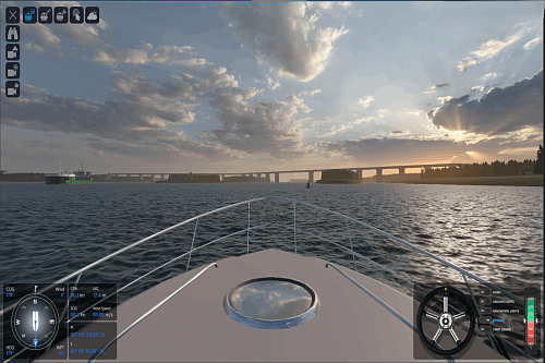 Тренажер для подготовки судоводителей маломерных судов «SCS» (версия 3.0)