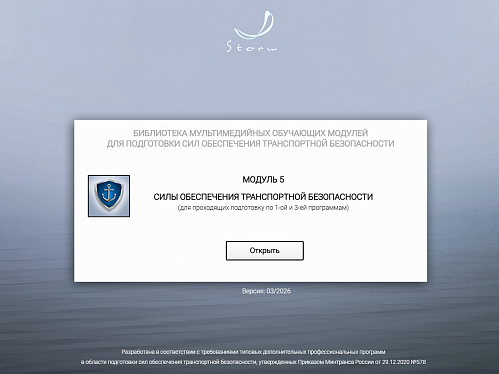 Модуль 5. Силы обеспечения транспортной безопасности