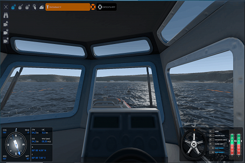 Тренажер для подготовки судоводителей маломерных судов «SCS» (версия 3.0)