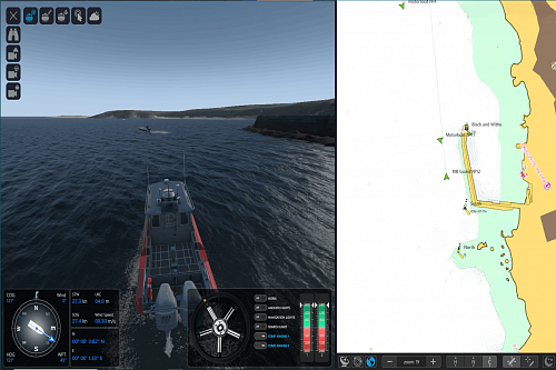 Тренажер для подготовки судоводителей маломерных судов «SCS» (версия 3.0)