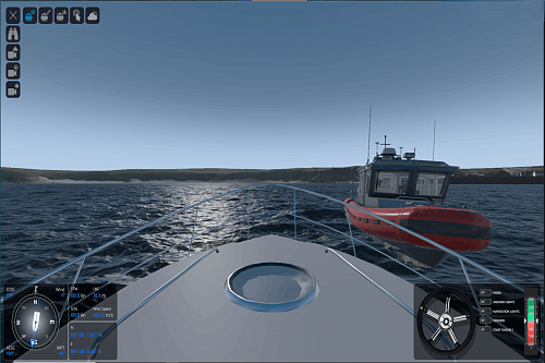 Тренажер для подготовки судоводителей маломерных судов «SCS» (версия 3.0)