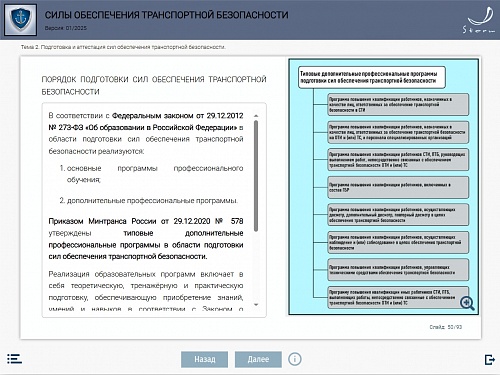 Модуль 5. Силы обеспечения транспортной безопасности