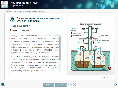 МОМ «Система инертных газов»