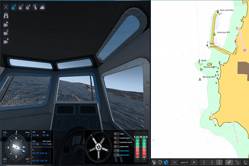 Тренажер для подготовки судоводителей маломерных судов «SCS» (версия 3.0)