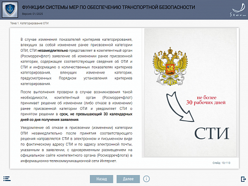 Модуль 4. Функции системы мер по обеспечению транспортной безопасности.