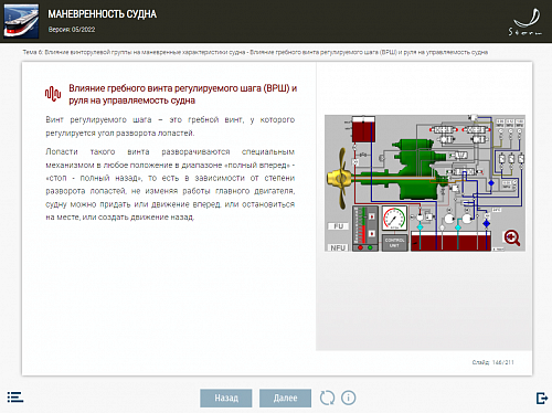 МОМ «Маневренность судна»