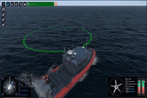 Тренажер для подготовки судоводителей маломерных судов «SCS» (версия 3.0)