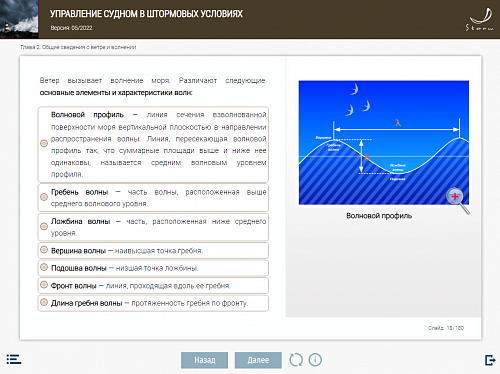 МОМ «Управление судном в штормовых условиях»